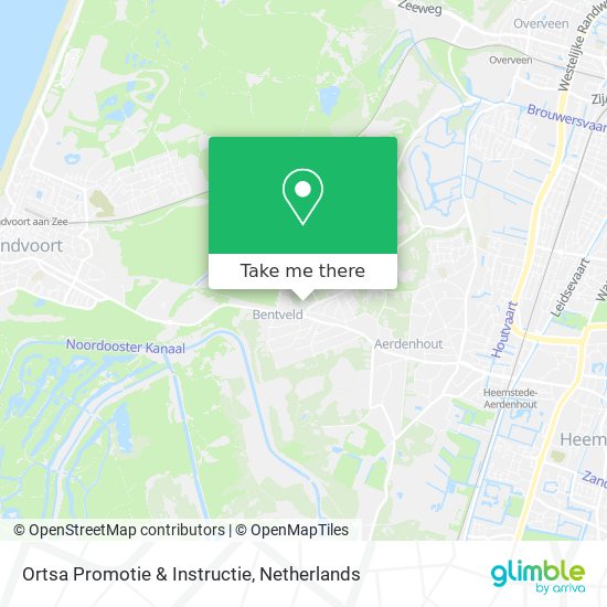 Ortsa Promotie & Instructie Karte