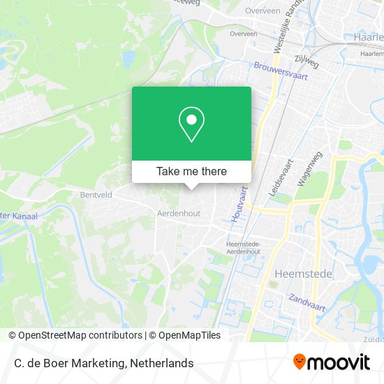 C. de Boer Marketing map