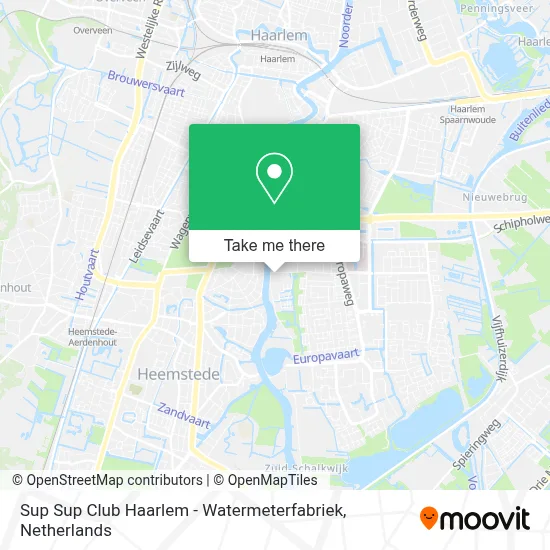 Sup Sup Club Haarlem - Watermeterfabriek map