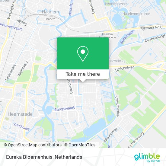 Eureka Bloemenhuis map