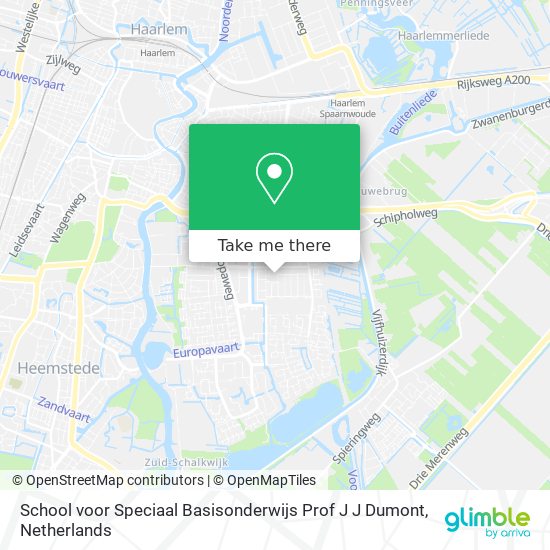 School voor Speciaal Basisonderwijs Prof J J Dumont map