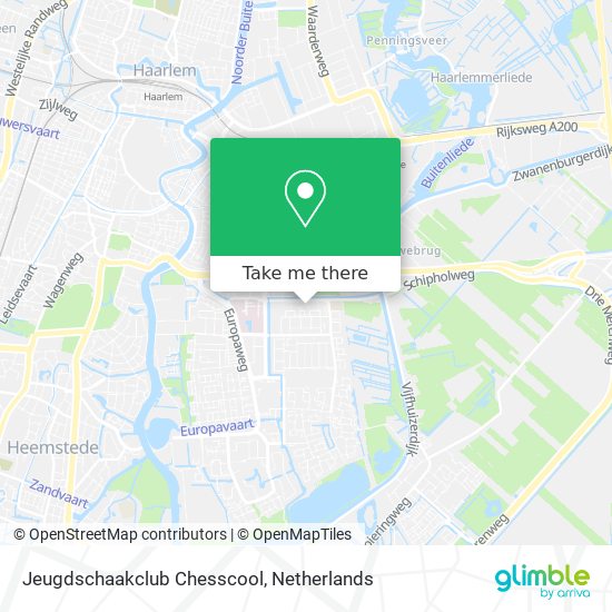 Jeugdschaakclub Chesscool map