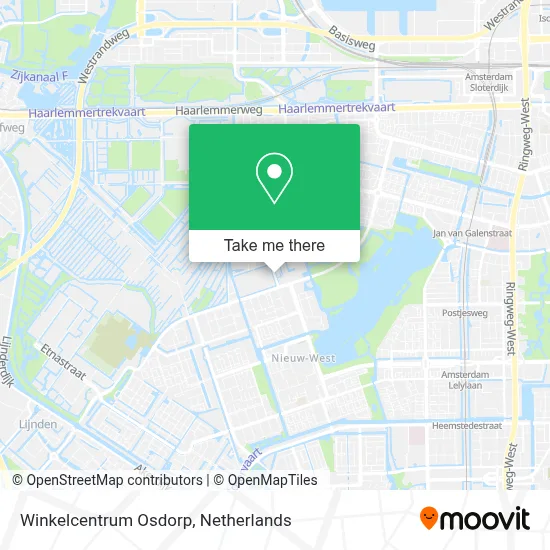 Winkelcentrum Osdorp map
