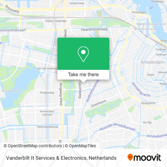 Vanderbilt It Services & Electronics map