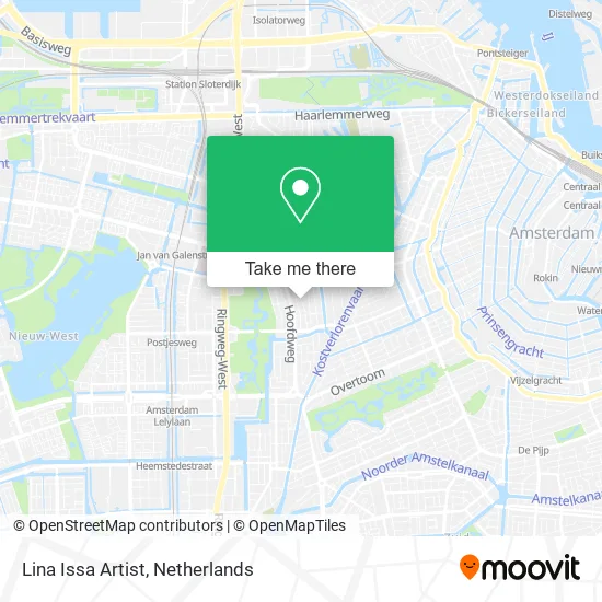 Lina Issa Artist map