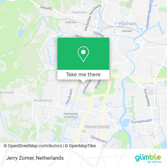 Jerry Zomer map