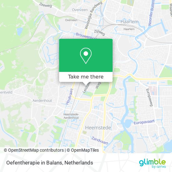 Oefentherapie in Balans map