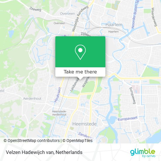 Velzen Hadewijch van map