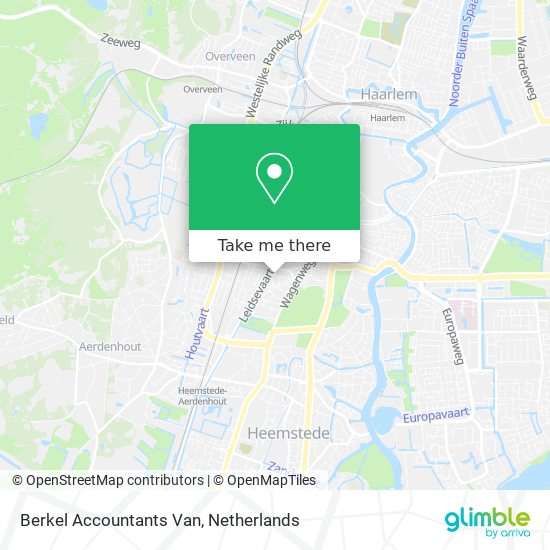 Berkel Accountants Van map