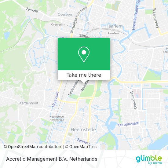Accretio Management B.V. map