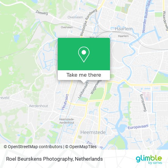 Roel Beurskens Photography map