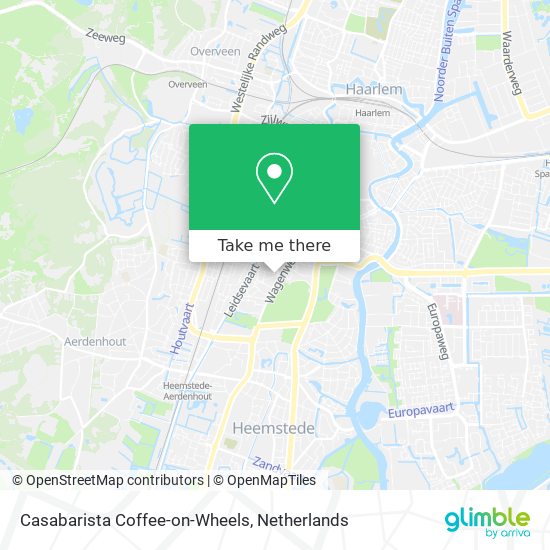 Casabarista Coffee-on-Wheels map