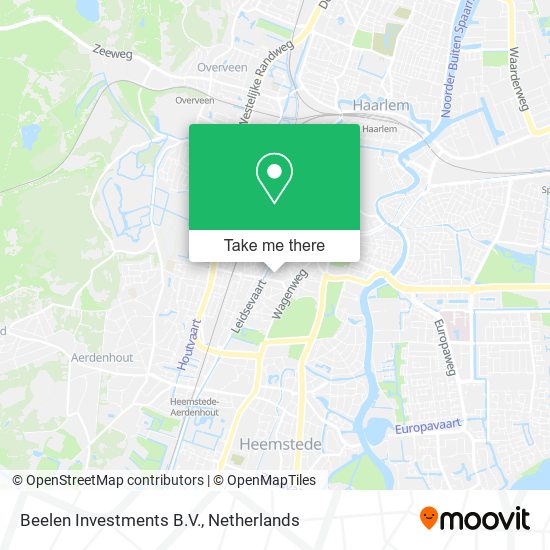 Beelen Investments B.V. map
