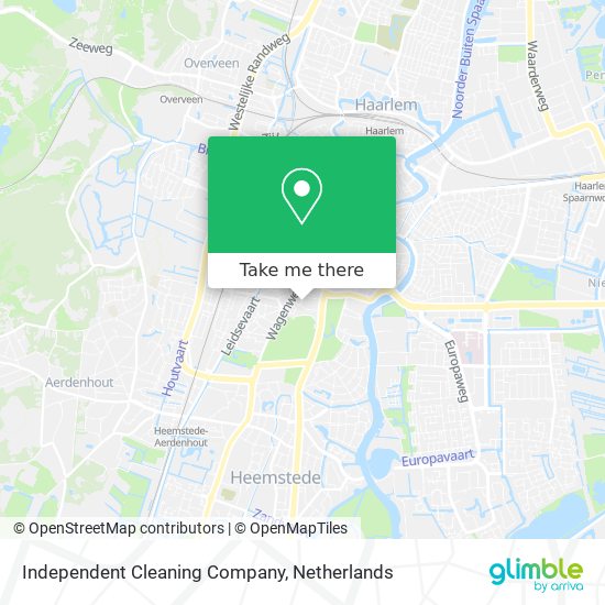 Independent Cleaning Company map