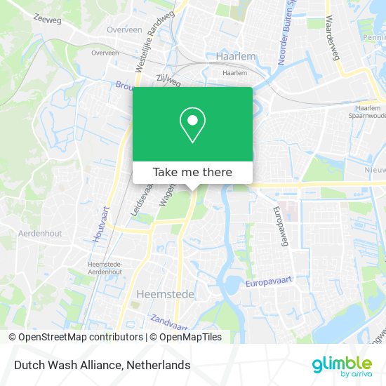 Dutch Wash Alliance map