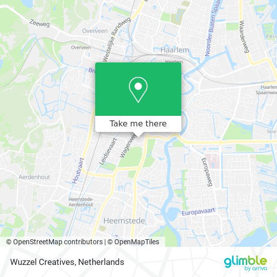 Wuzzel Creatives map