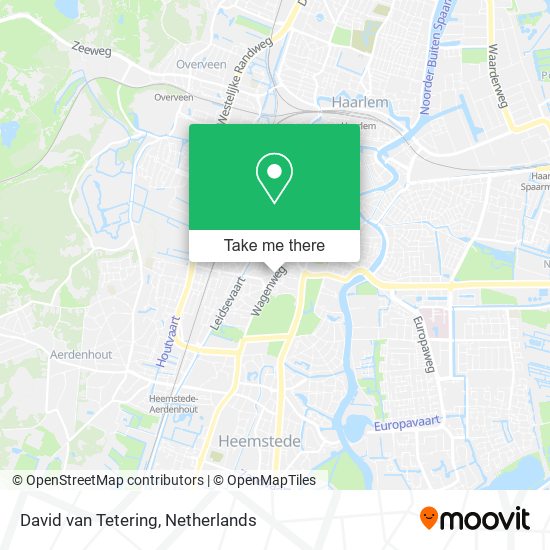 David van Tetering map
