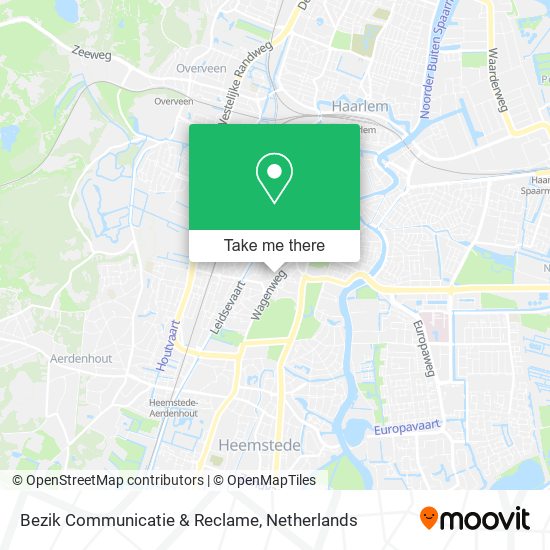 Bezik Communicatie & Reclame map