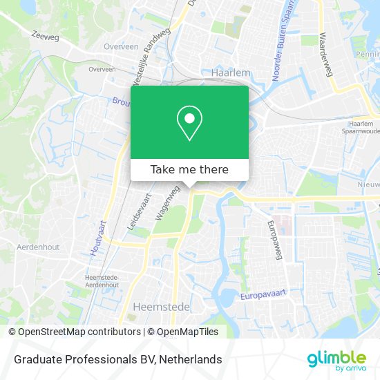 Graduate Professionals BV map