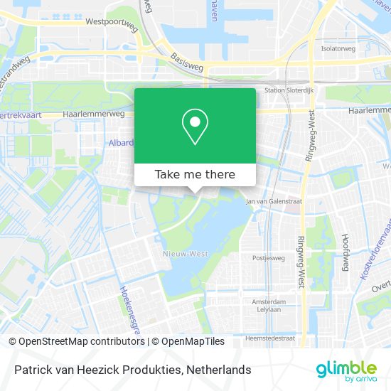 Patrick van Heezick Produkties map