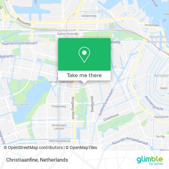 Christiaanfine map