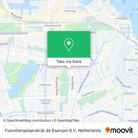 Fysiotherapiepraktijk de Baarsjes B.V. map