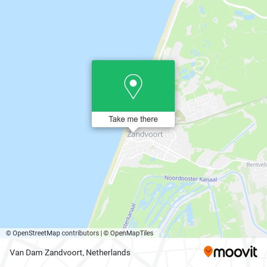 Van Dam Zandvoort Karte