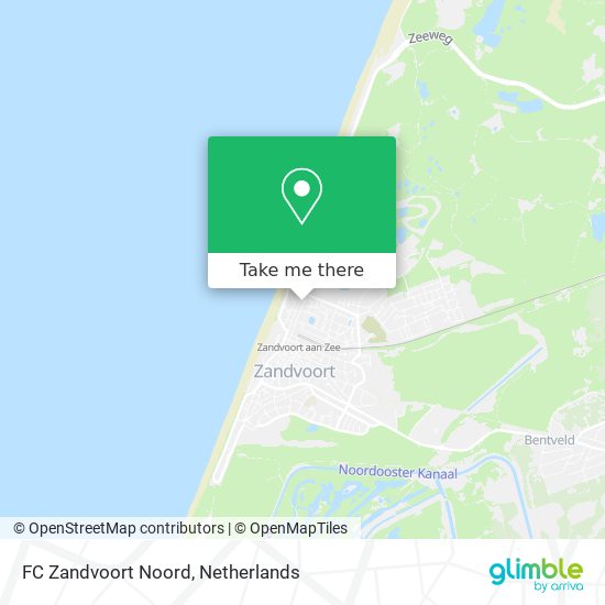 FC Zandvoort Noord map