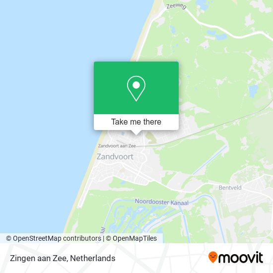 Zingen aan Zee map