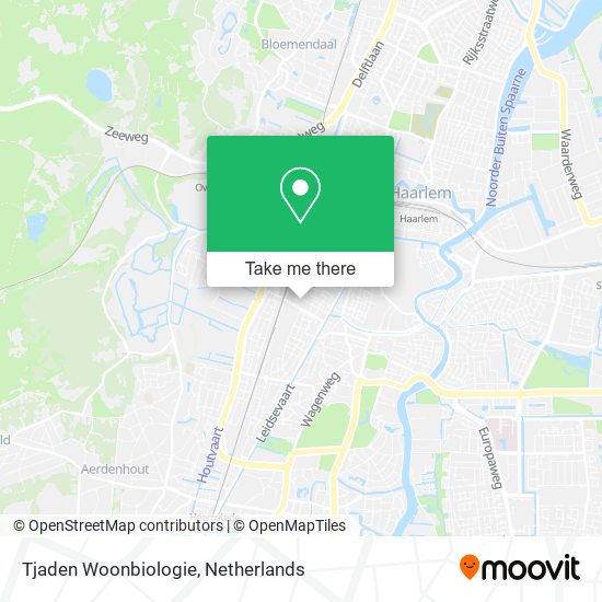 Tjaden Woonbiologie map