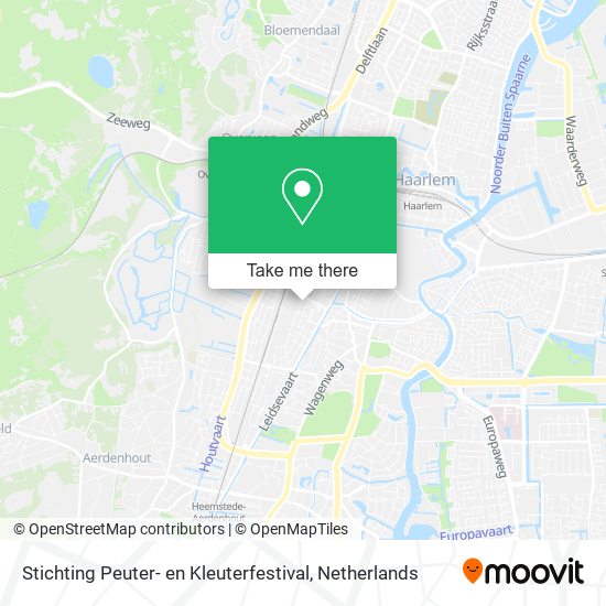 Stichting Peuter- en Kleuterfestival Karte