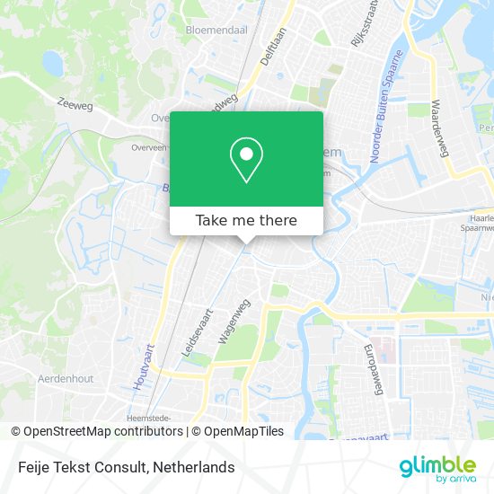 Feije Tekst Consult map