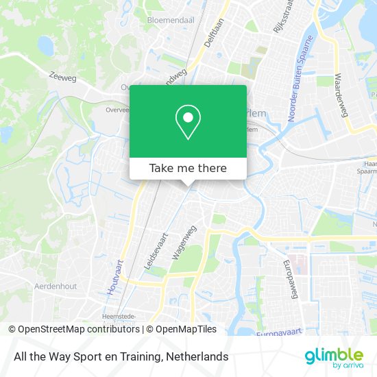 All the Way Sport en Training map