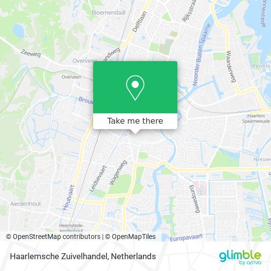 Haarlemsche Zuivelhandel Karte