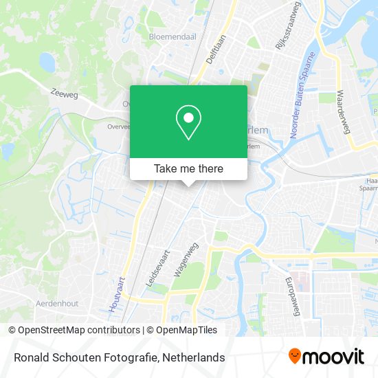 Ronald Schouten Fotografie map