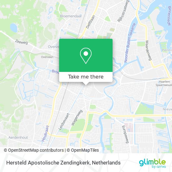 Hersteld Apostolische Zendingkerk Karte