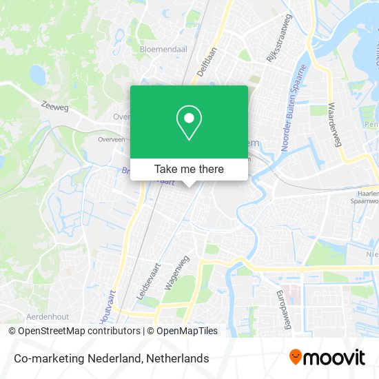 Co-marketing Nederland map