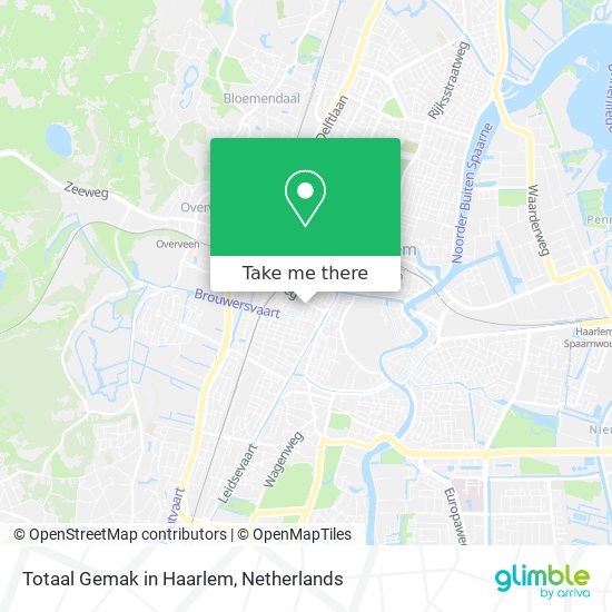 Totaal Gemak in Haarlem Karte