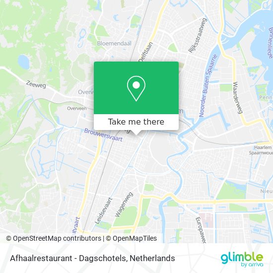 Afhaalrestaurant - Dagschotels Karte