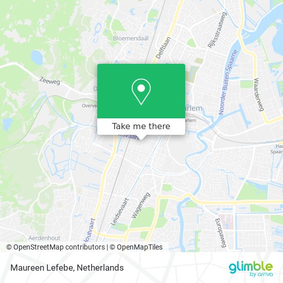 Maureen Lefebe map