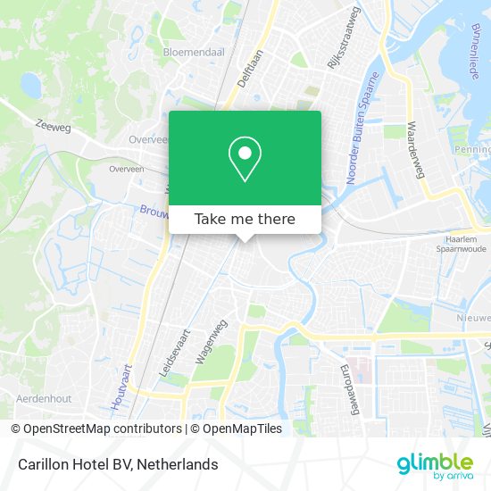 Carillon Hotel BV map