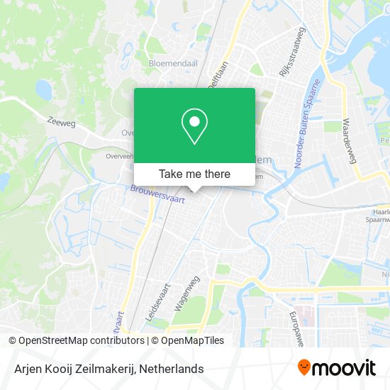 Arjen Kooij Zeilmakerij map