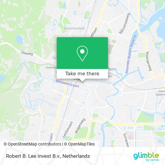 Robert B. Lee Invest B.v. map