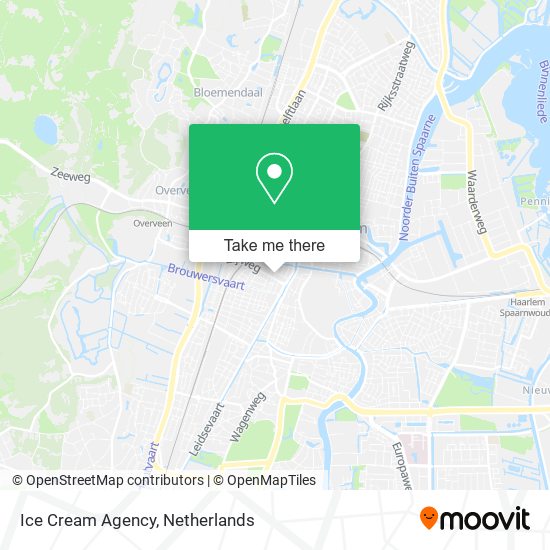 Ice Cream Agency map