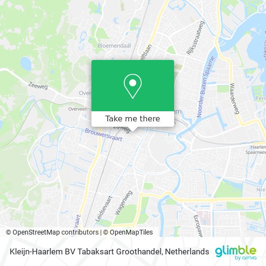 Kleijn-Haarlem BV Tabaksart Groothandel Karte