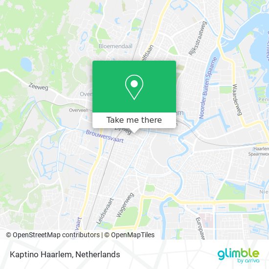 Kaptino Haarlem map