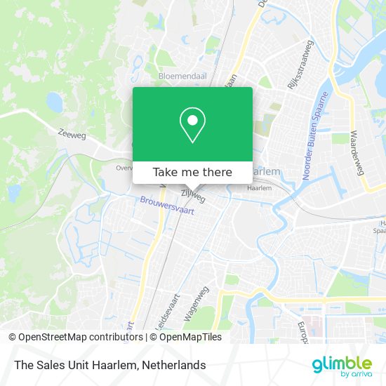 The Sales Unit Haarlem map