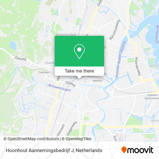 Hoonhout Aannemingsbedrijf J map