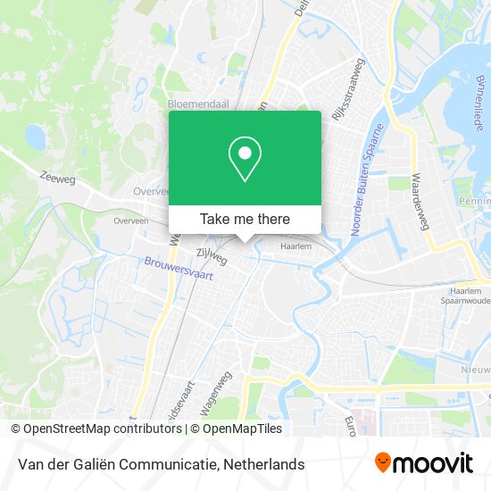 Van der Galiën Communicatie Karte