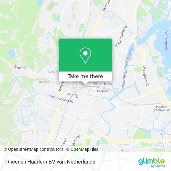 Rheenen Haarlem BV van map